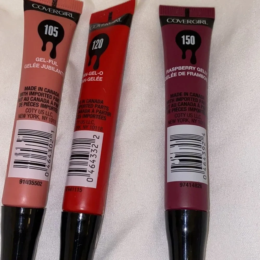 3 Covergirl Melting Pout #150 Gel Liquid Lipstick